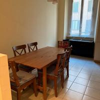 tavolo allungabile in legno + 6 sedie perfetto