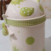 Porta biscotti in ceramica