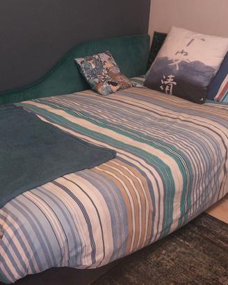 Letto doppio con materassi