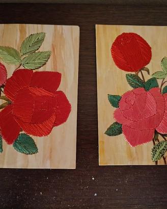 Cartoline vintage con fiori