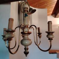 Antiquariato:lampadario fiorentino d'epoca