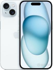 iPhone 15 Azzurro 128GB Batteria 87% Originale