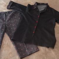 Abito Francese in due pezzi jeans