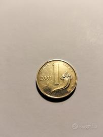 1 Lira Cornucopia Ultima Lira 2001 Argento 999