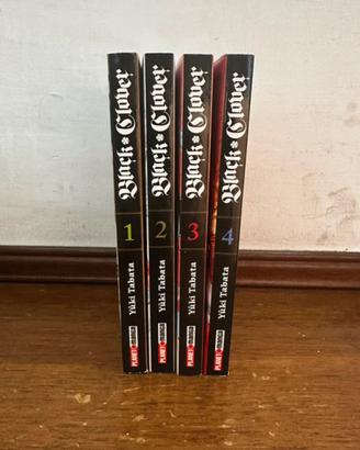 Black Clover - Volumi 1-4 (Planet Manga)