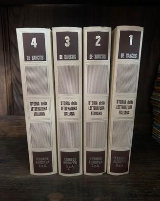 Storia della letteratura italiana ed Kronos