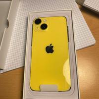 iphone 14 giallo 256 gb in perfette condizioni