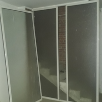 Porta/anta vetrata in alluminio