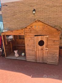 casetta di legno