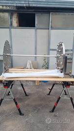 Girarrosto a legna professionale 14 spiedi Univers