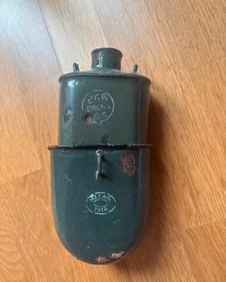 Borraccia Austriaca con bicchiere 1916 ww1 Kuk 1gm