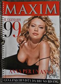 Calendario Maxim 1999 Anna Falchi
