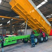 Rimorchio agricolo 3 assi 270 quintali