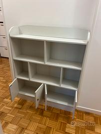 Libreria legno bambini