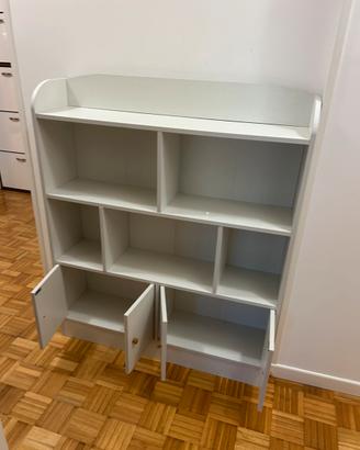 Libreria legno bambini