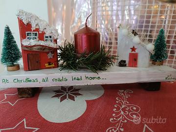 Decorazione natalizia in legno
