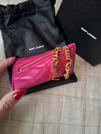 YSL keypouch nuovo con cartellino