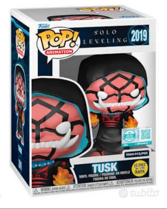 Funko Pop Solo Leveling Tusk #2019 + sung jineoo