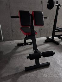 Panca per curl e addominali