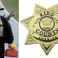 Distintivo Polizia King County Sheriff USA