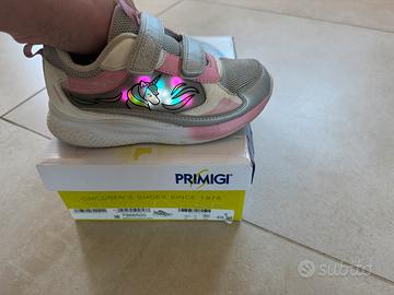 Scarpe da ginnastica bambina n30 unicorno con luci