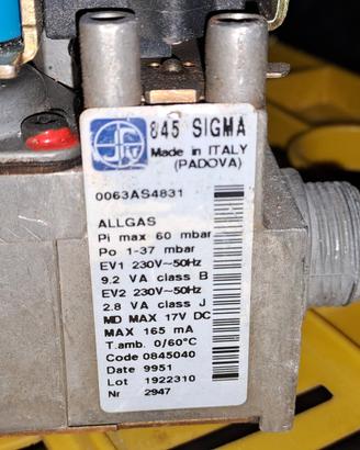 valvola gas SIGMA 845