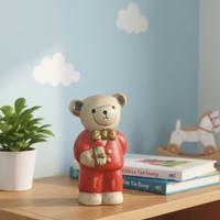 Orsetto decorativo in ceramica Anni '80