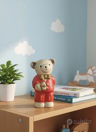 Orsetto decorativo in ceramica Anni '80