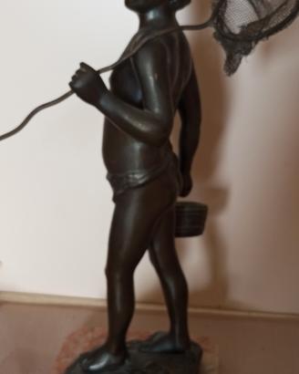 scultura in bronzo 