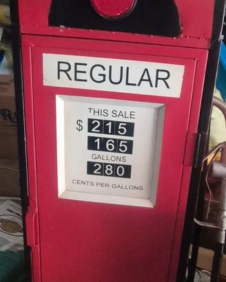 MOBILE DA ARREDO (distributore Benzina anni 60)