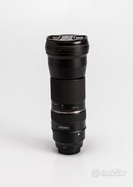 obiettivo zoom TAMRON 150-600 attacco CANON