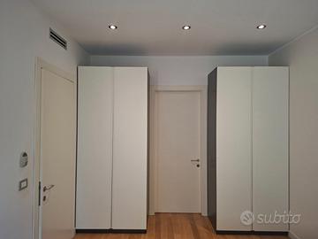 Armadio IKEA PAX 2 moduli (200 cm) ante bianche