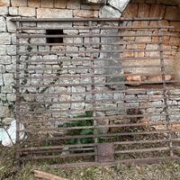 Cancello in ferro battuto antico 800