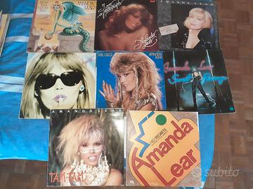 Lotto 8 LP Amanda Lear