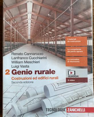 Libro scolastico: Genio rurale 2 Zanichelli 2ª ed.