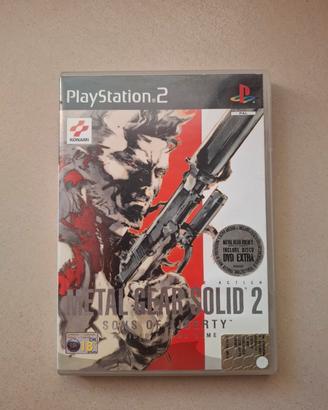 Metal Gear Solid 2 con DvD extra per ps2