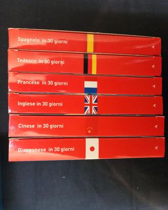Lotto 5 libri CD, Lingue in 30 giorni, Berlitz