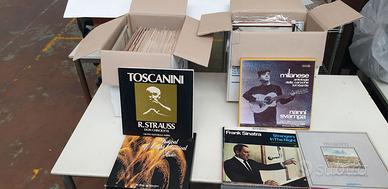 Dischi in vinile d'epoca