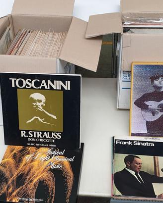 Dischi in vinile d'epoca