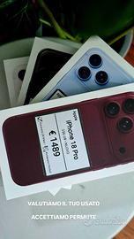 IPHONE 18 PRO 256GB BURGUNDY nuovo