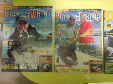 Riviste pesca da terra e pesca in mare