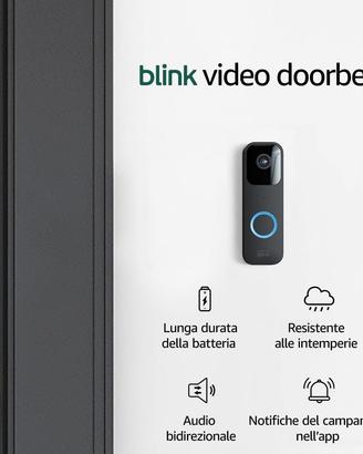 Videocitofono Smart Blink Video Doorbell HD WI-FI