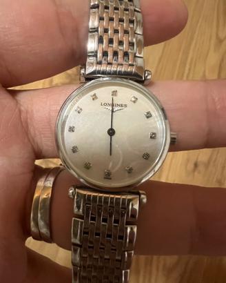 orologio longines originale con diamantini