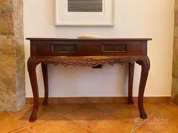 Consolle in legno massello 