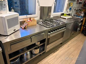 Cucina acciaio inox