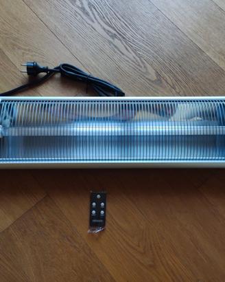 Stufa ad Infrarossi (Monzana) a parete 2500W NUOVA