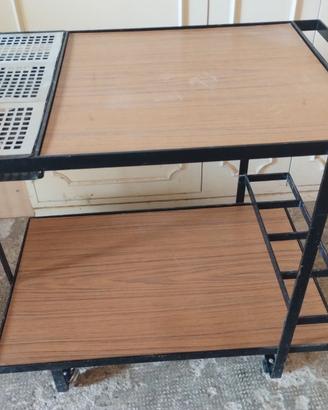 Carrello da portata vintage anni ’60/’70 – elegant