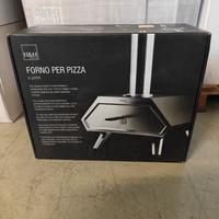 Forno Pizza Portatile a Pellet H&H Cottura Rapida 