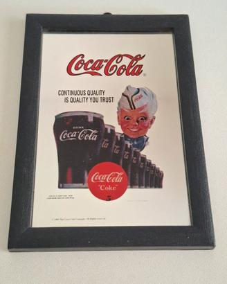 specchio pubblicitario coca cola