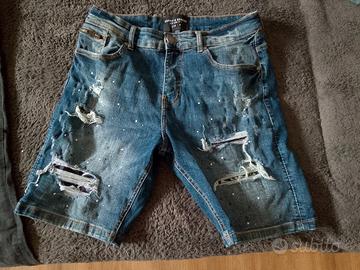 jeans corti e jeans lungo 